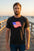 100% Made in USA American Flag Swimbait Edition Ultra Heavy Weight T Shirt