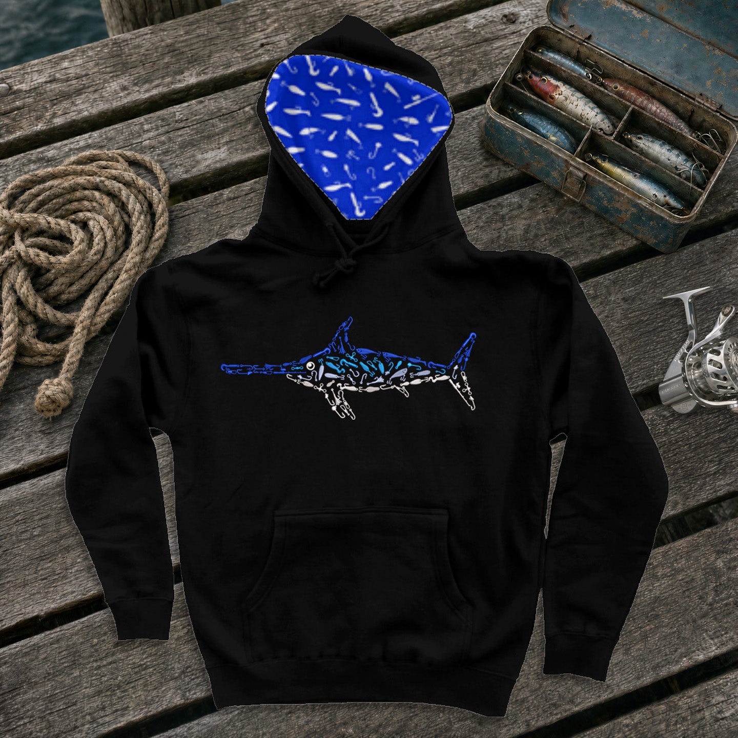 Montauk Edition Embroidered Swordfish Hoodie