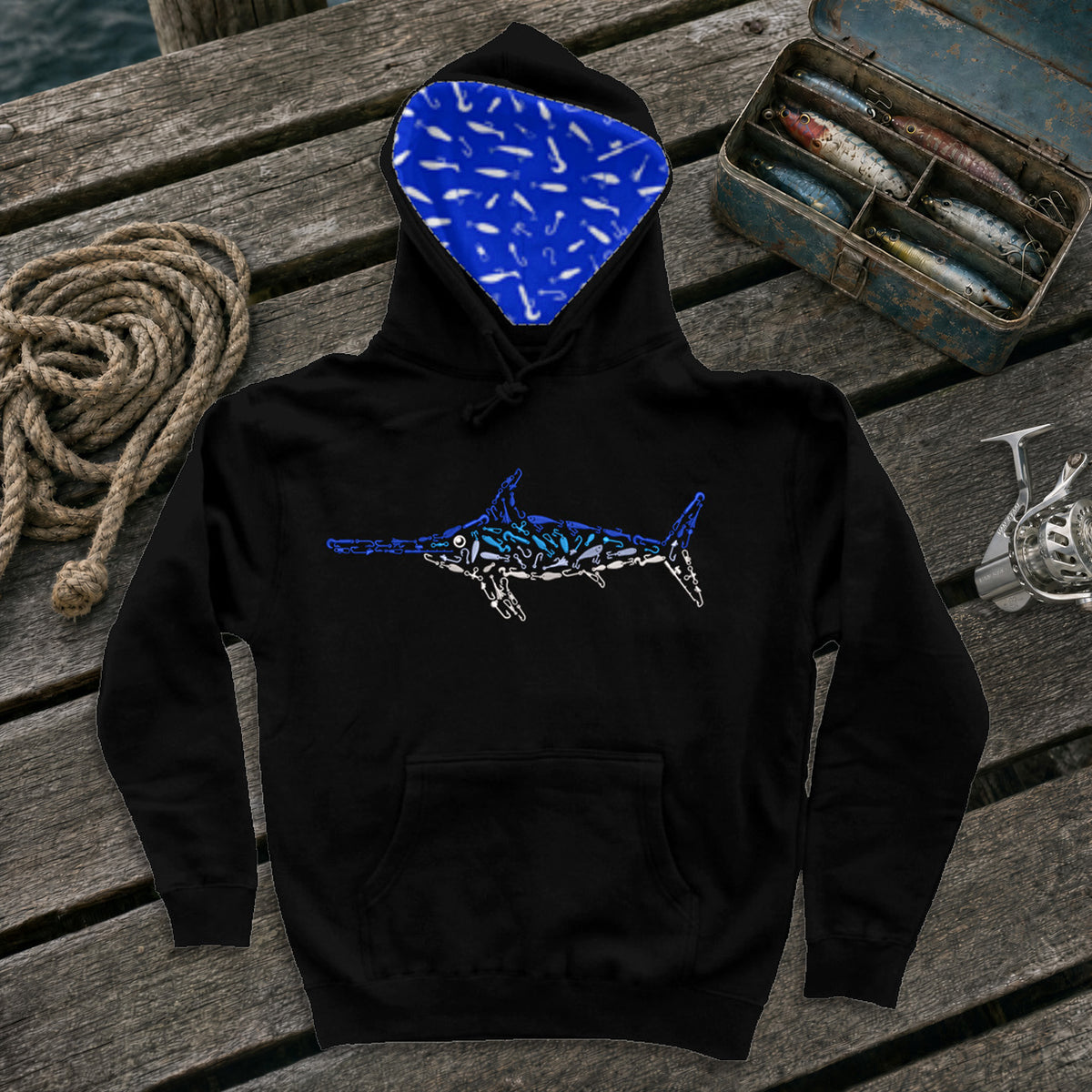 Montauk Edition Embroidered Swordfish Hoodie