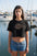 Signature Crop Tee - Fluke