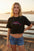 Signature Crop Tee - Pink Dolphin