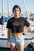 Signature Crop Tee - Tautog