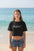 Signature Crop Tee - Great White