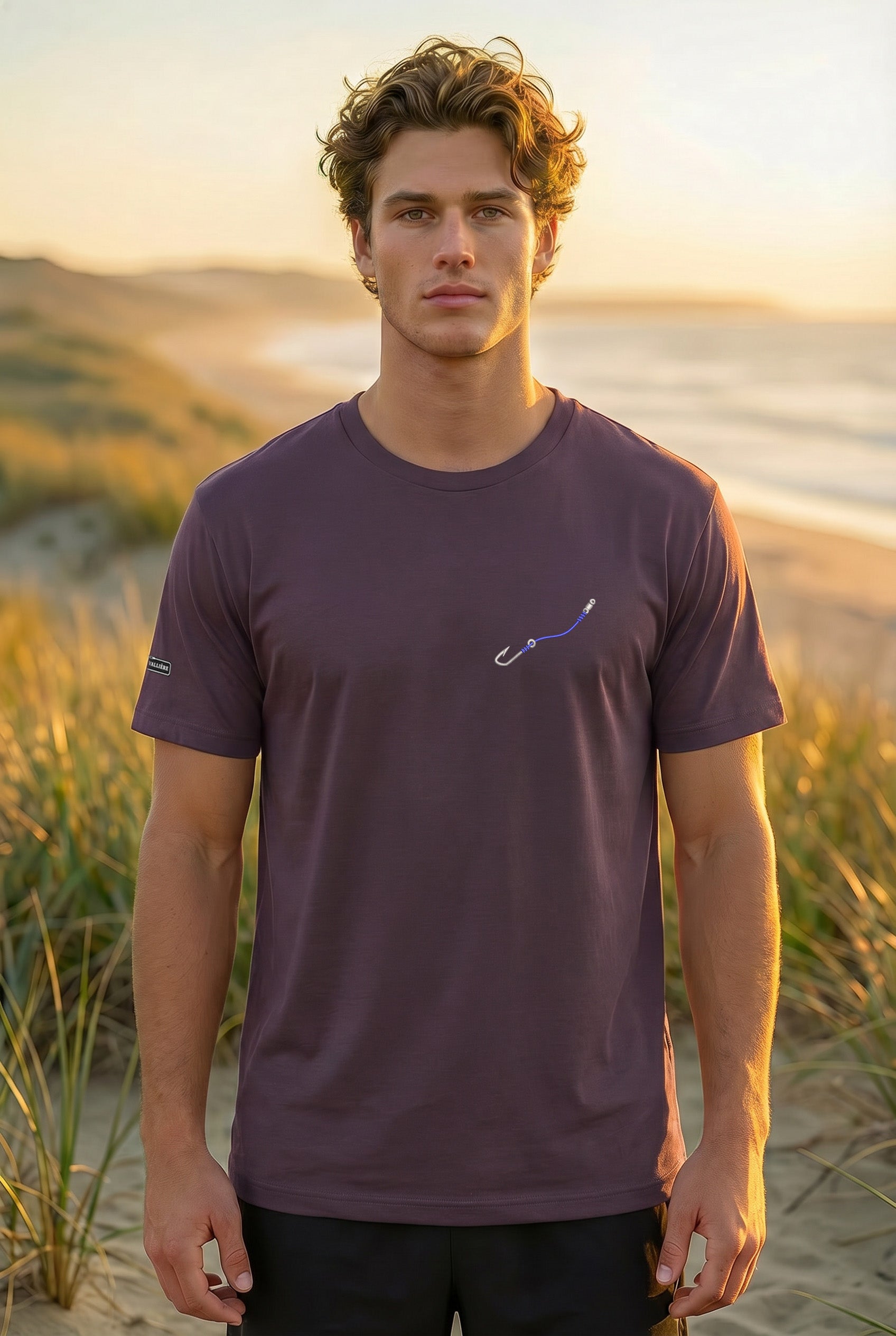 Premium Signature Tee - Hook & Line - Embroidered