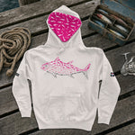 Montauk Edition Embroidered Pink Tuna Hoodie