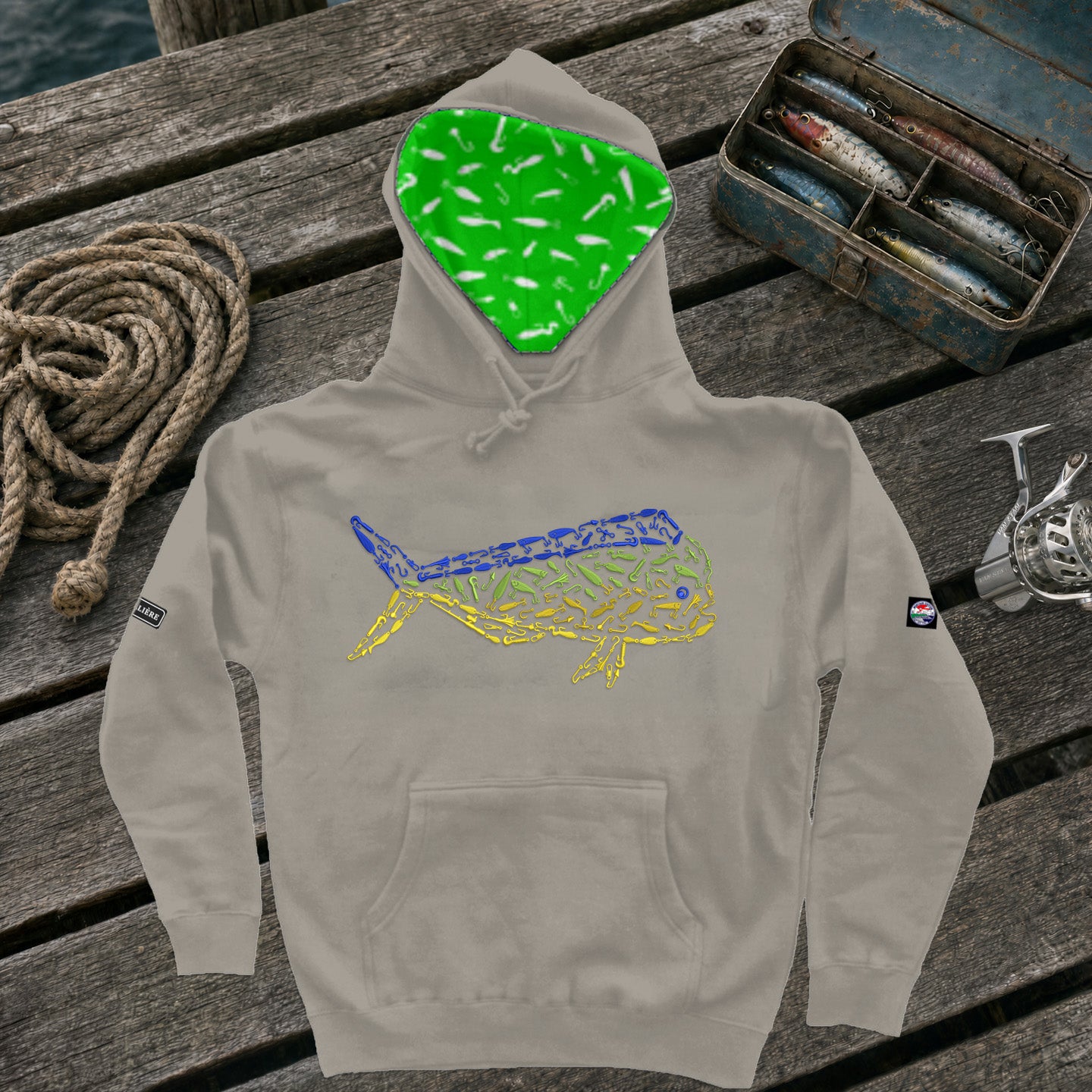 Montauk Edition Embroidered Mahi Mahi Hoodie