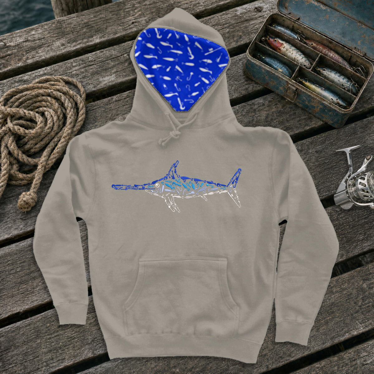 Montauk Edition Embroidered Swordfish Hoodie