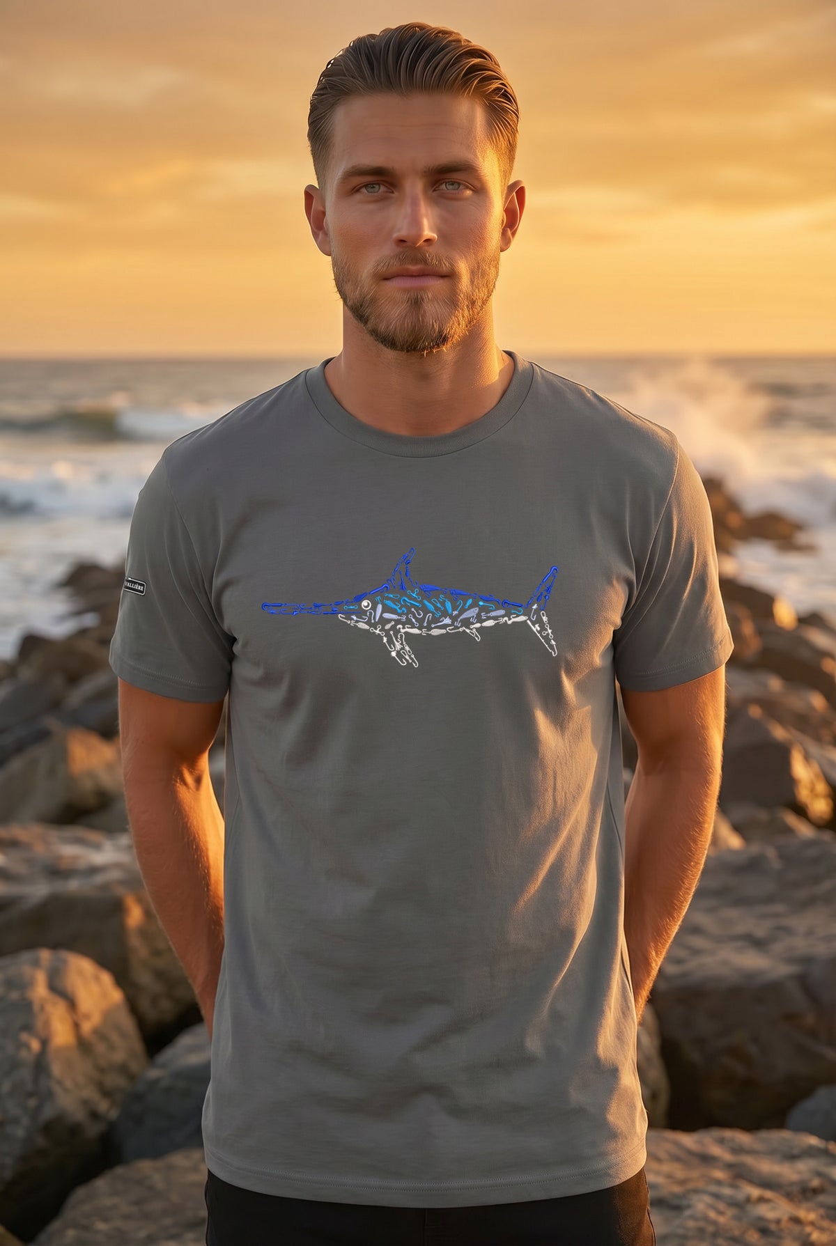 Premium Signature Tee - Swordfish — Graphic Print