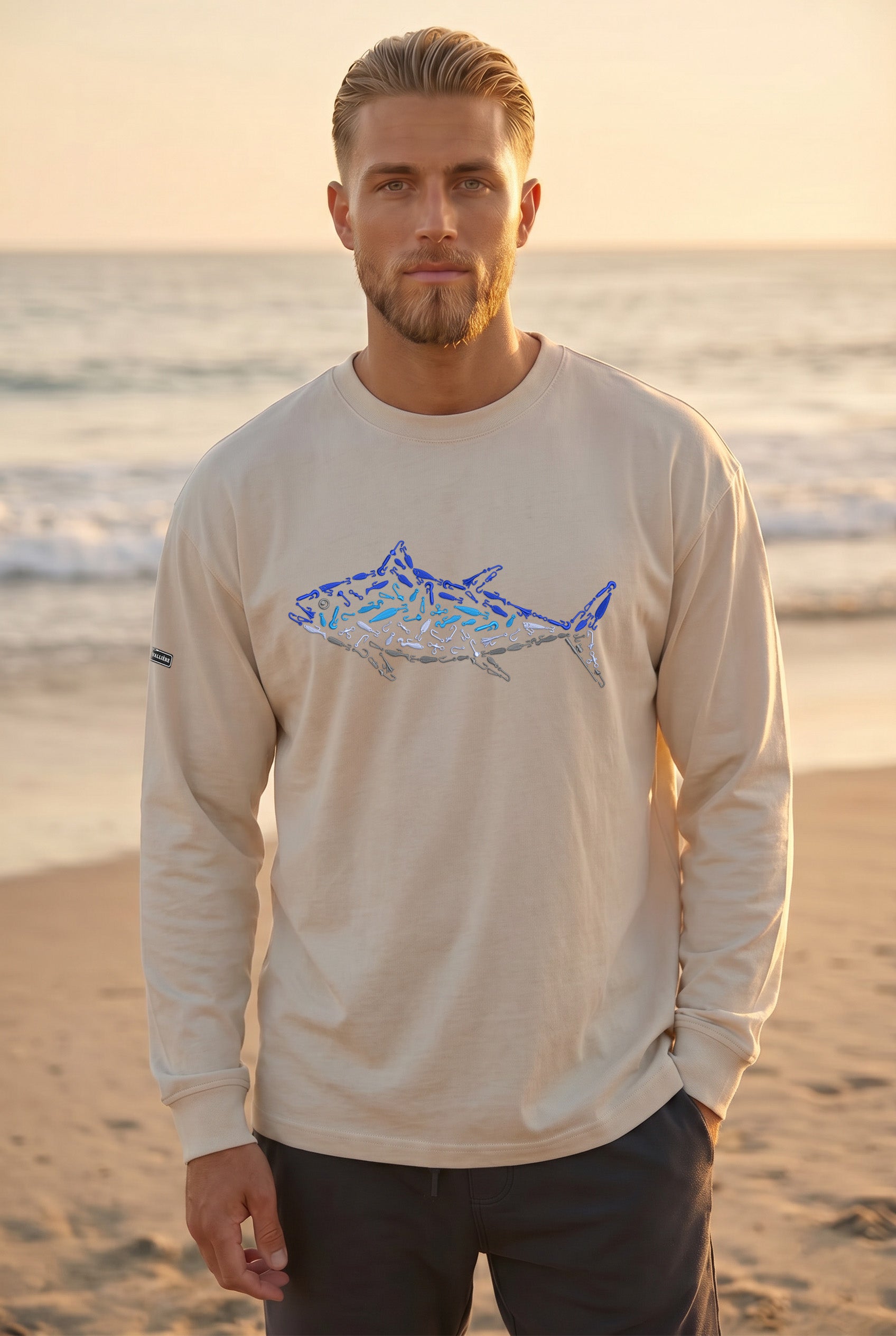 Premium Signature Long Sleeve Tee - Tuna