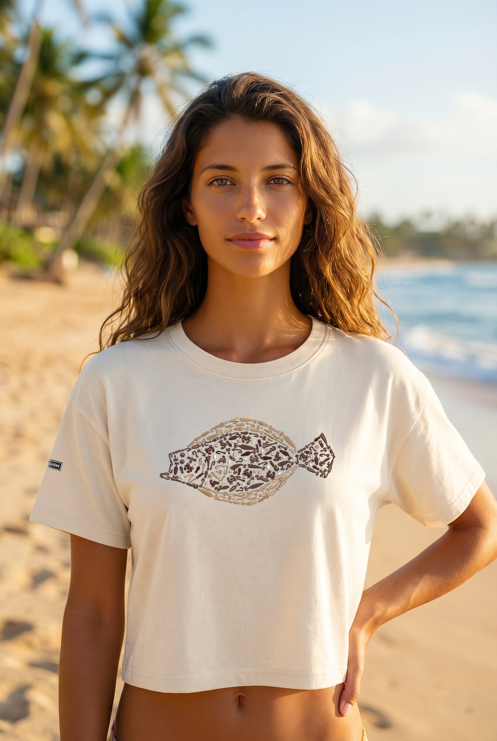 Signature Crop Tee - Fluke