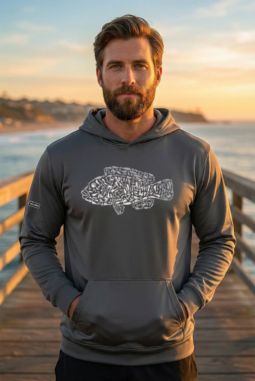 Tautog Bahama Performance Hoodie UPF 50