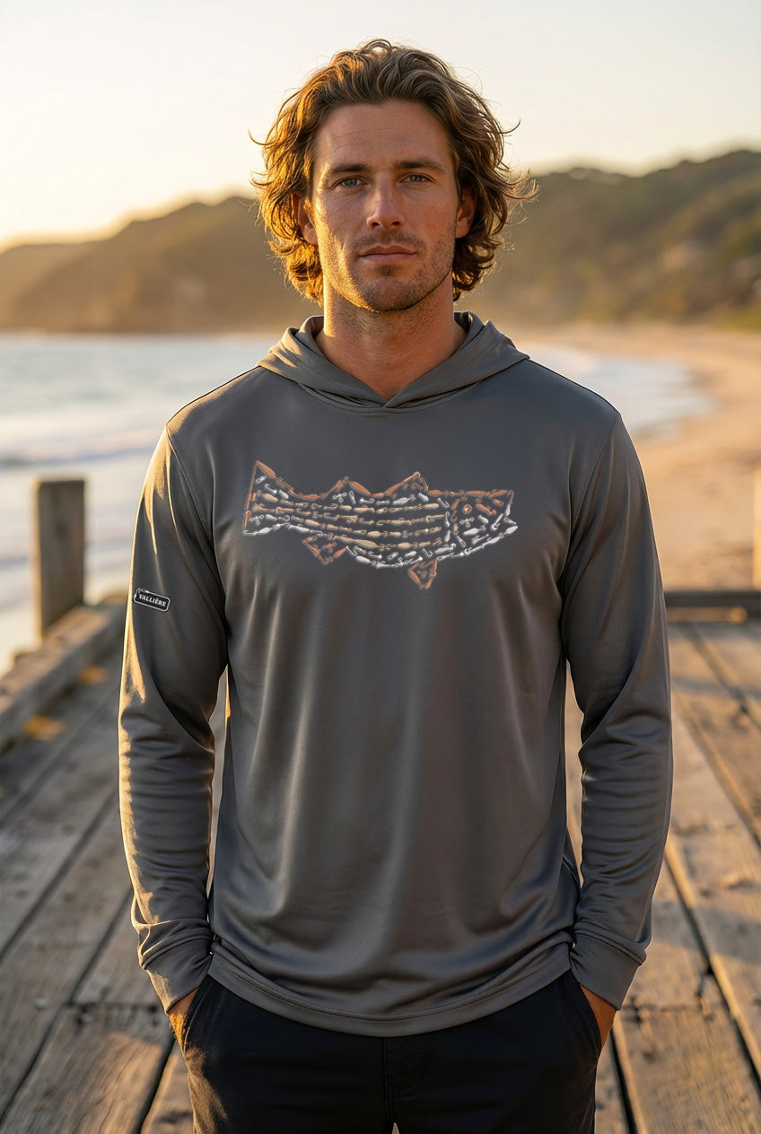 Striped Bass Bahama Performance Hooded