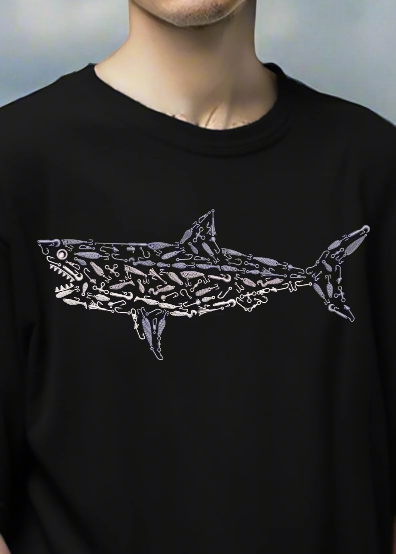 Oversized Great White T-Shirt