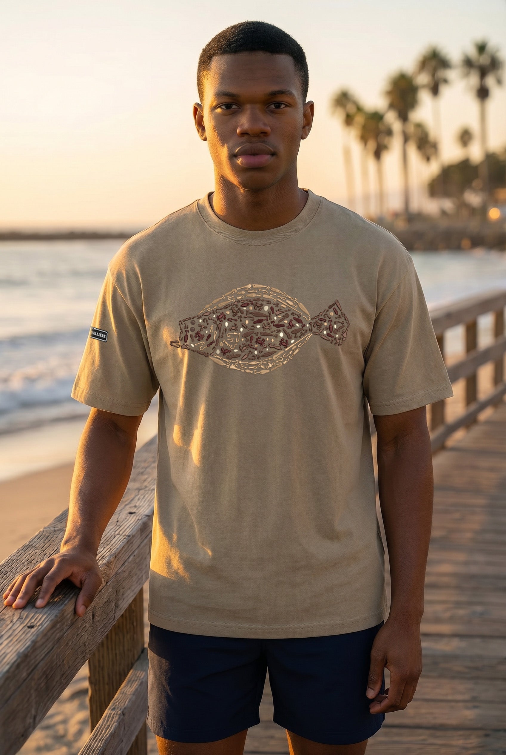 Oversized Heavyweight Tee - Fluke