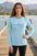 Womens Swordfish Lightweight Wicking UV Pro LS Tee