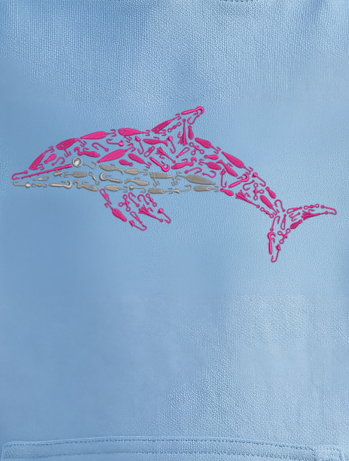 Pink Dolphin Youth Hoodie