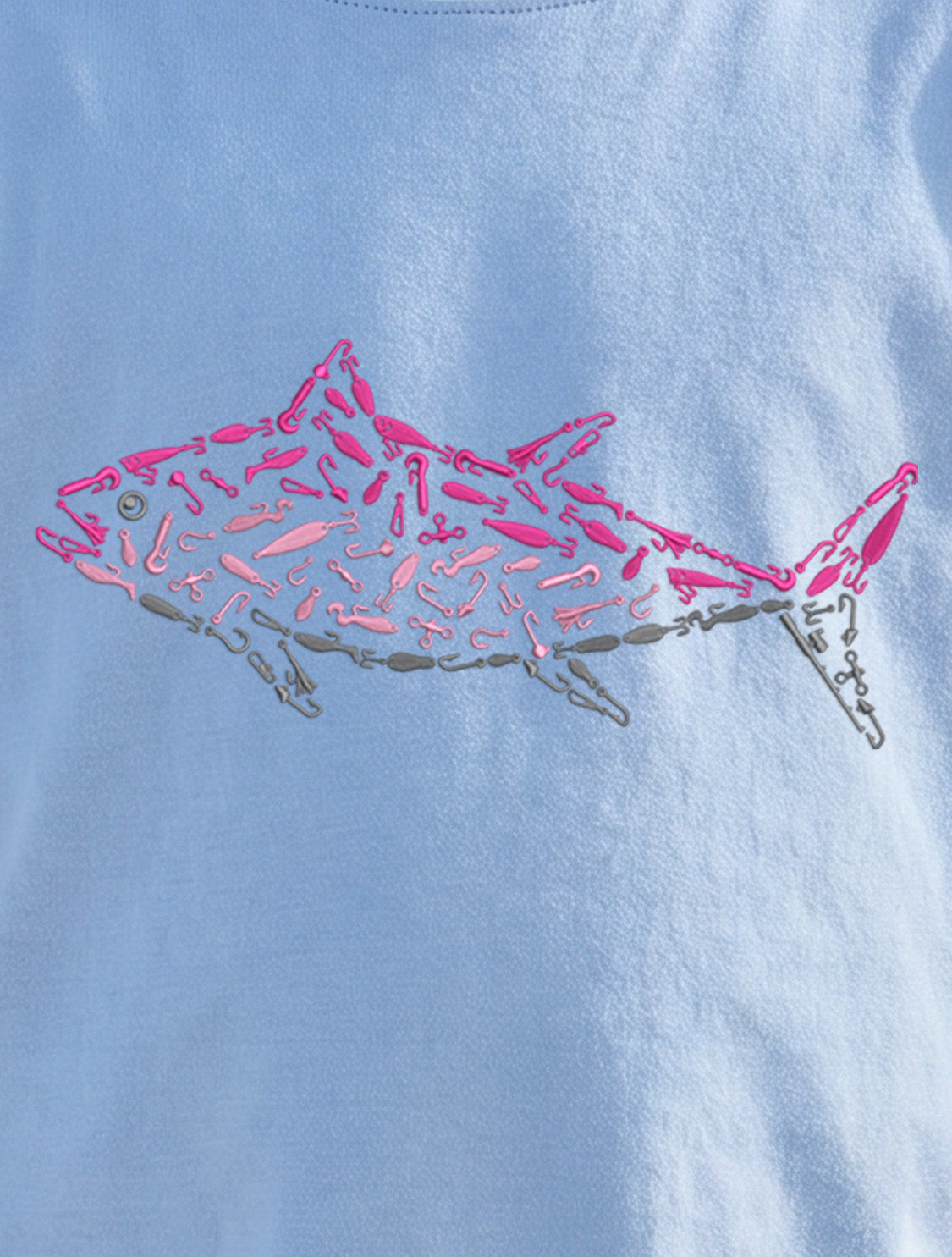 Pink Tuna Youth 100% Cotton T-Shirt