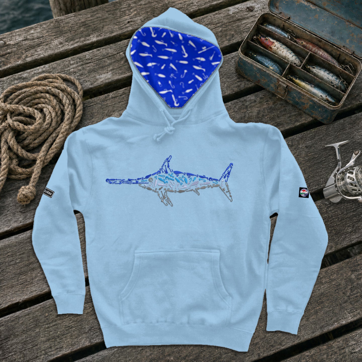 Montauk Edition Embroidered Swordfish Hoodie