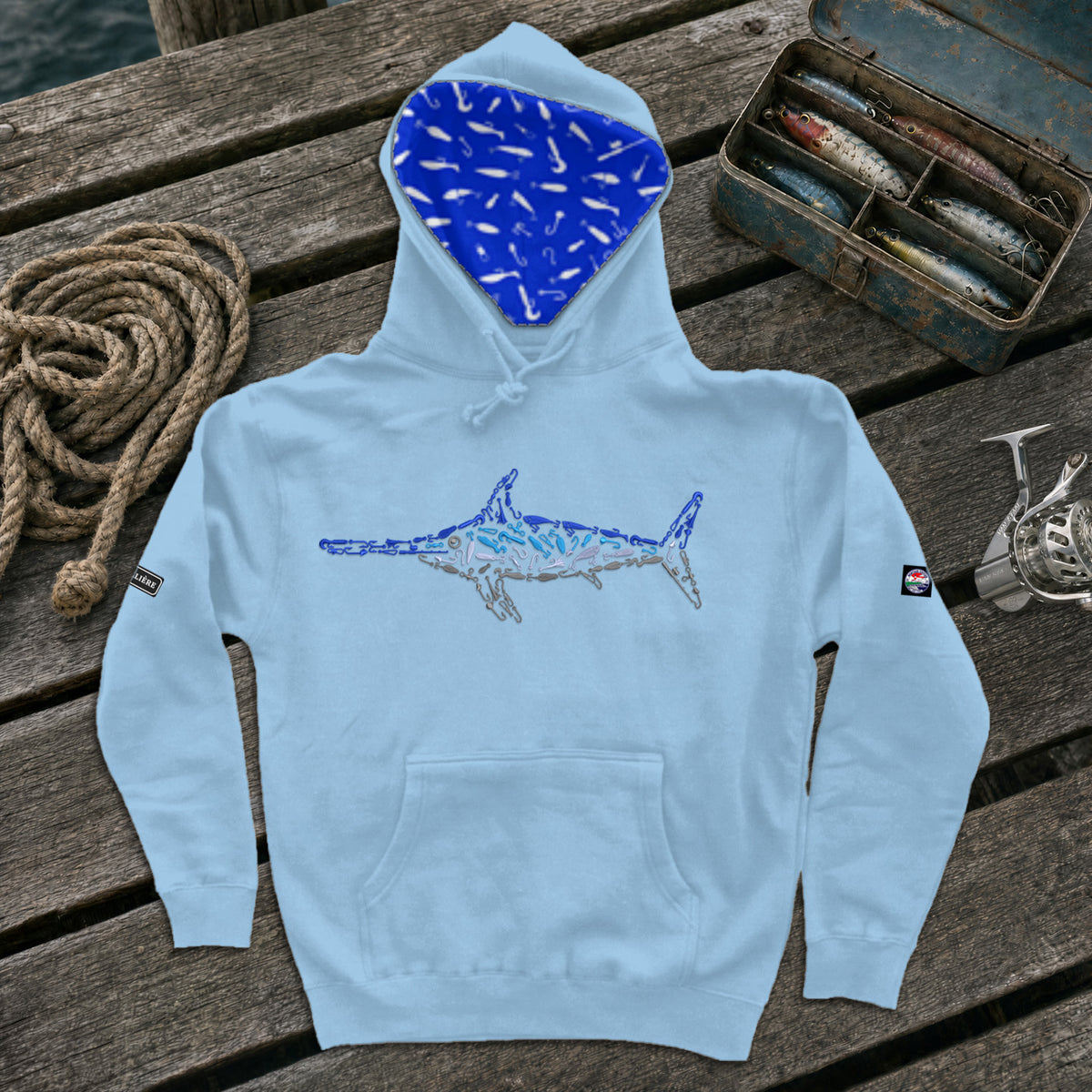 Montauk Edition Embroidered Swordfish Hoodie