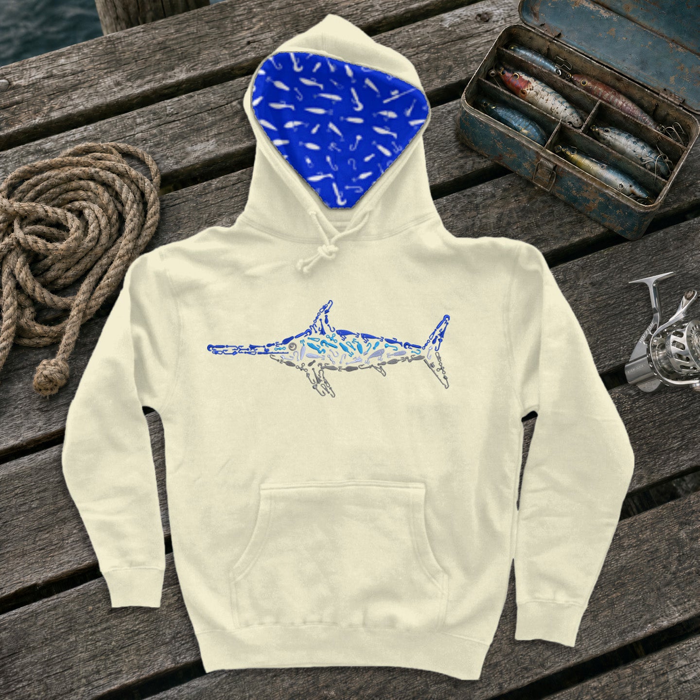 Montauk Edition Embroidered Swordfish Hoodie
