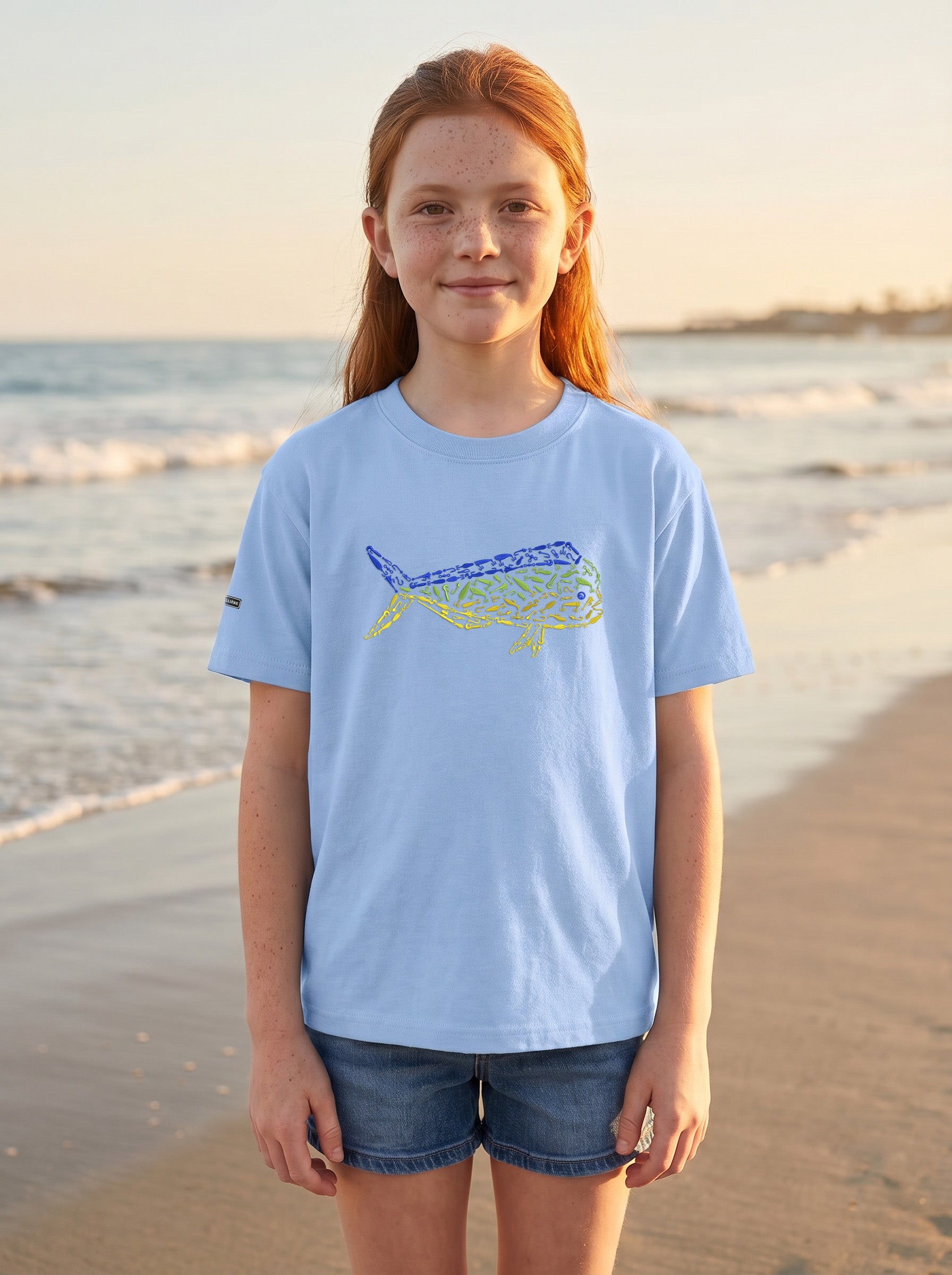 Mahi Mahi Youth 100% Cotton T-Shirt