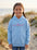 Pink Swordfish Youth Hoodie