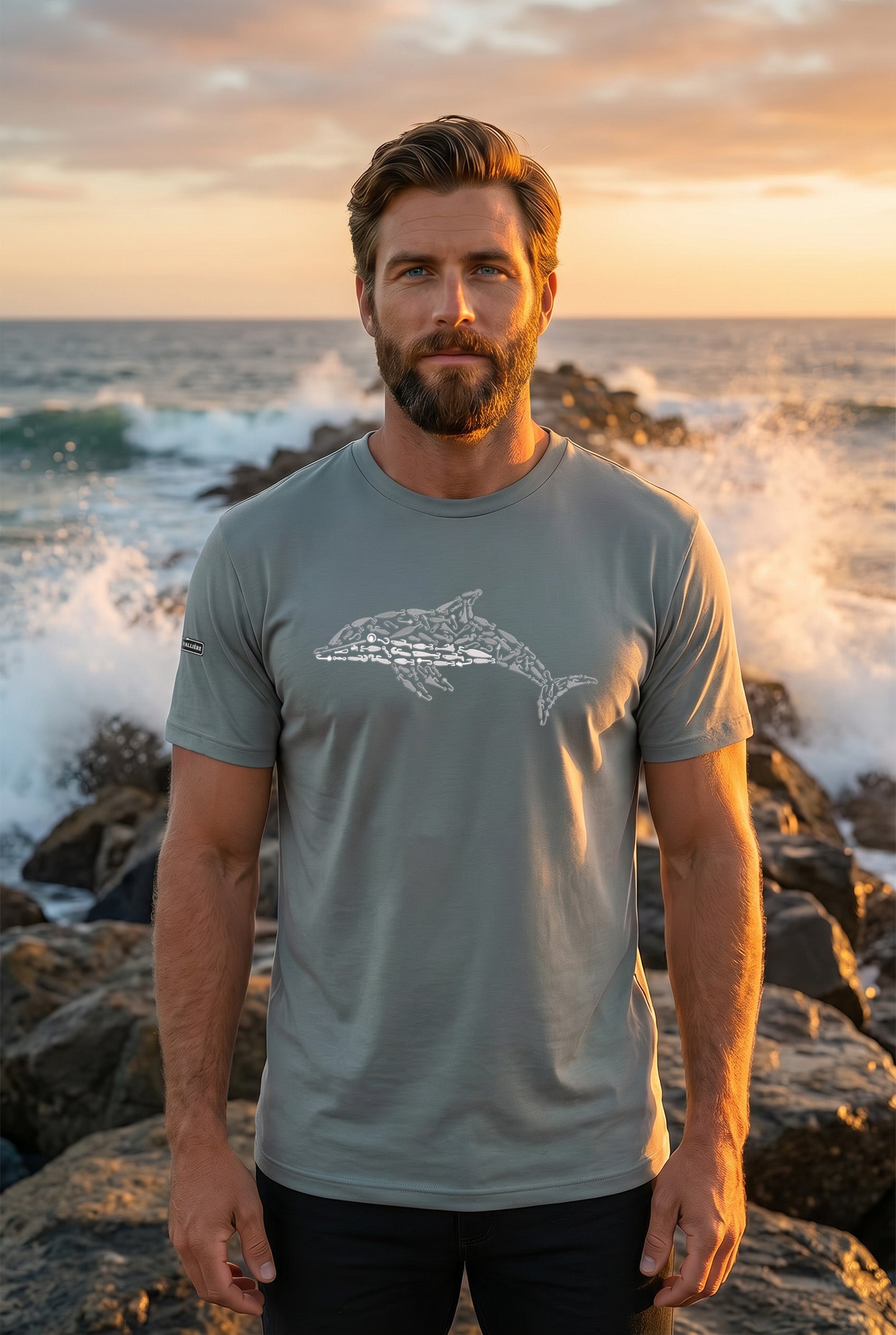 Premium Signature Tee - Dolphin