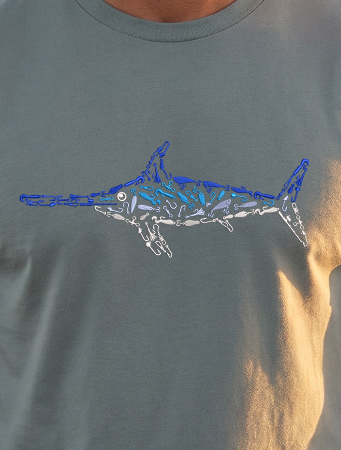 Premium Signature Tee - Swordfish