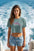 Signature Crop Tee - Pink Dolphin