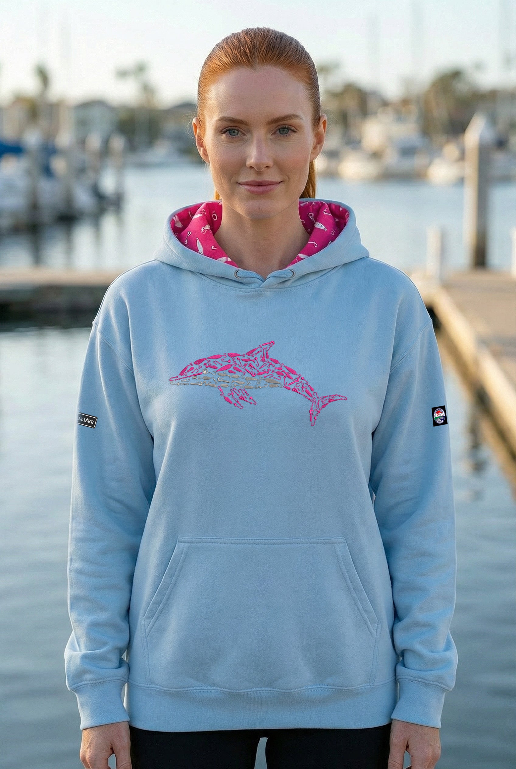 MONTAUK EDITION GRAPHIC PRINT - PINK DOLPHIN