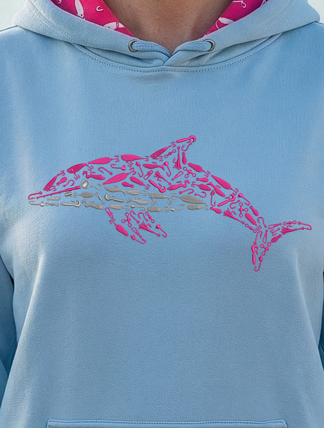 MONTAUK EDITION GRAPHIC PRINT - PINK DOLPHIN
