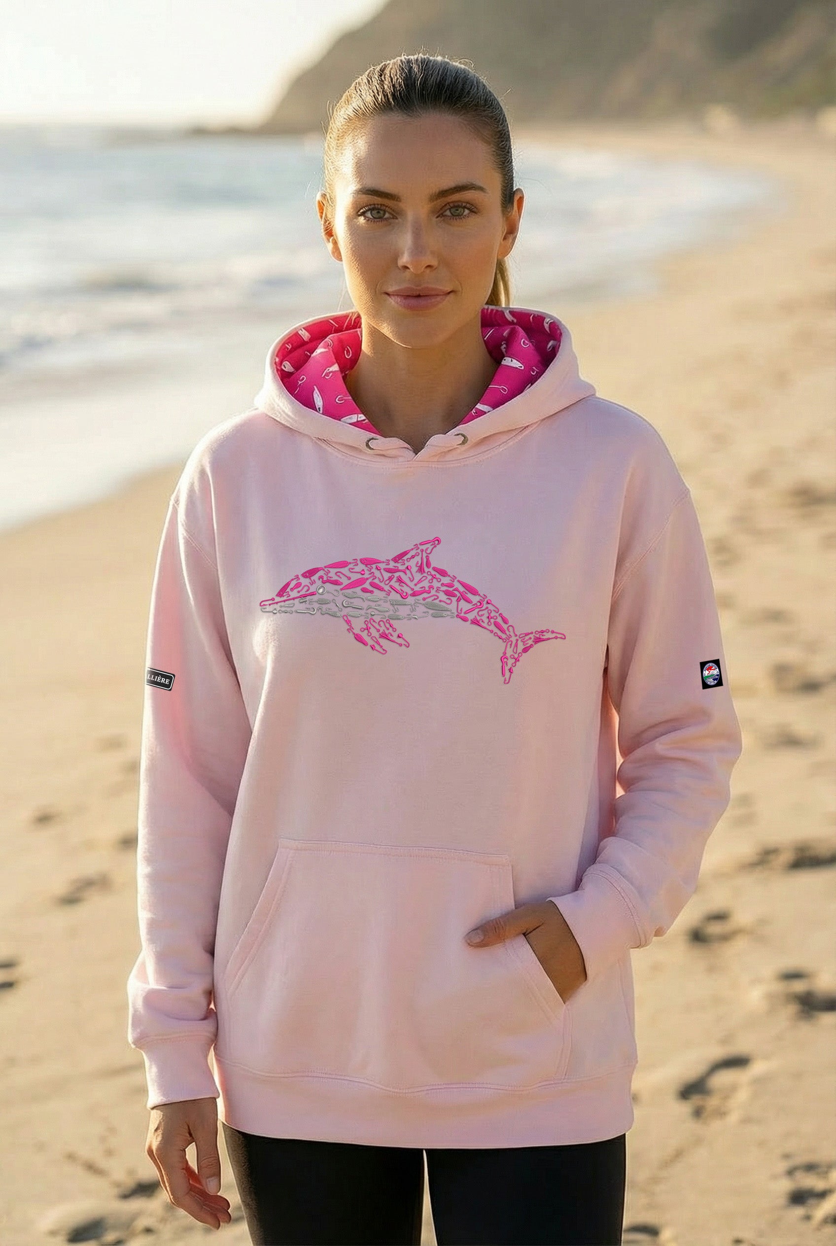 MONTAUK EDITION GRAPHIC PRINT - PINK DOLPHIN
