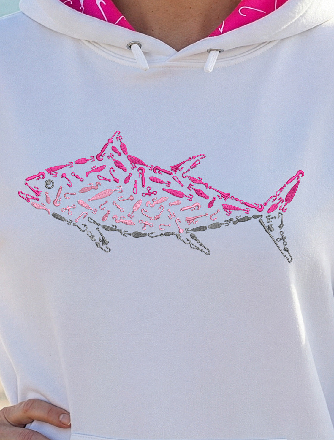 MONTAUK EDITION GRAPHIC PRINT - PINK TUNA