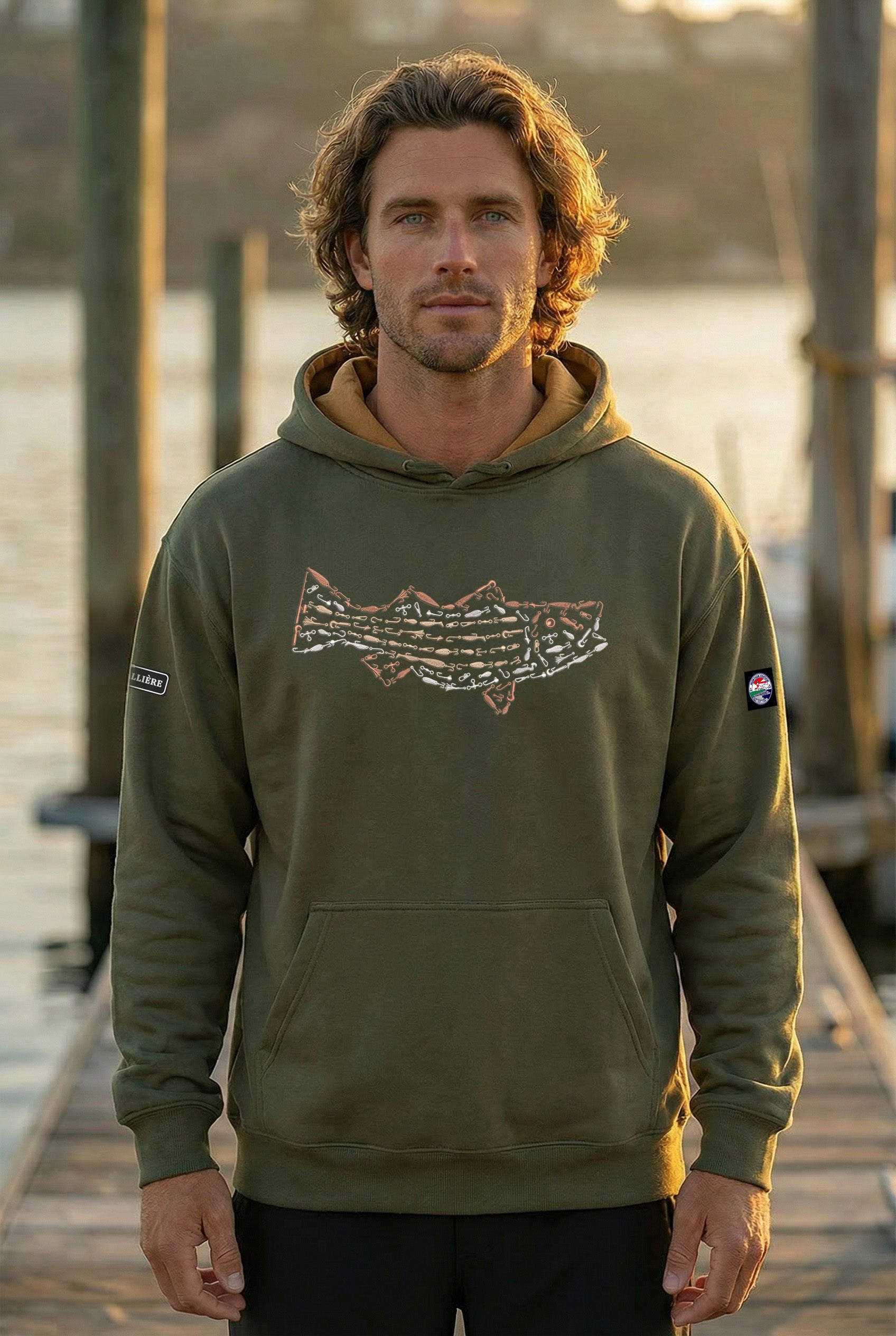 MONTAUK EDITION GRAPHIC PRINT - STRIPED BASS