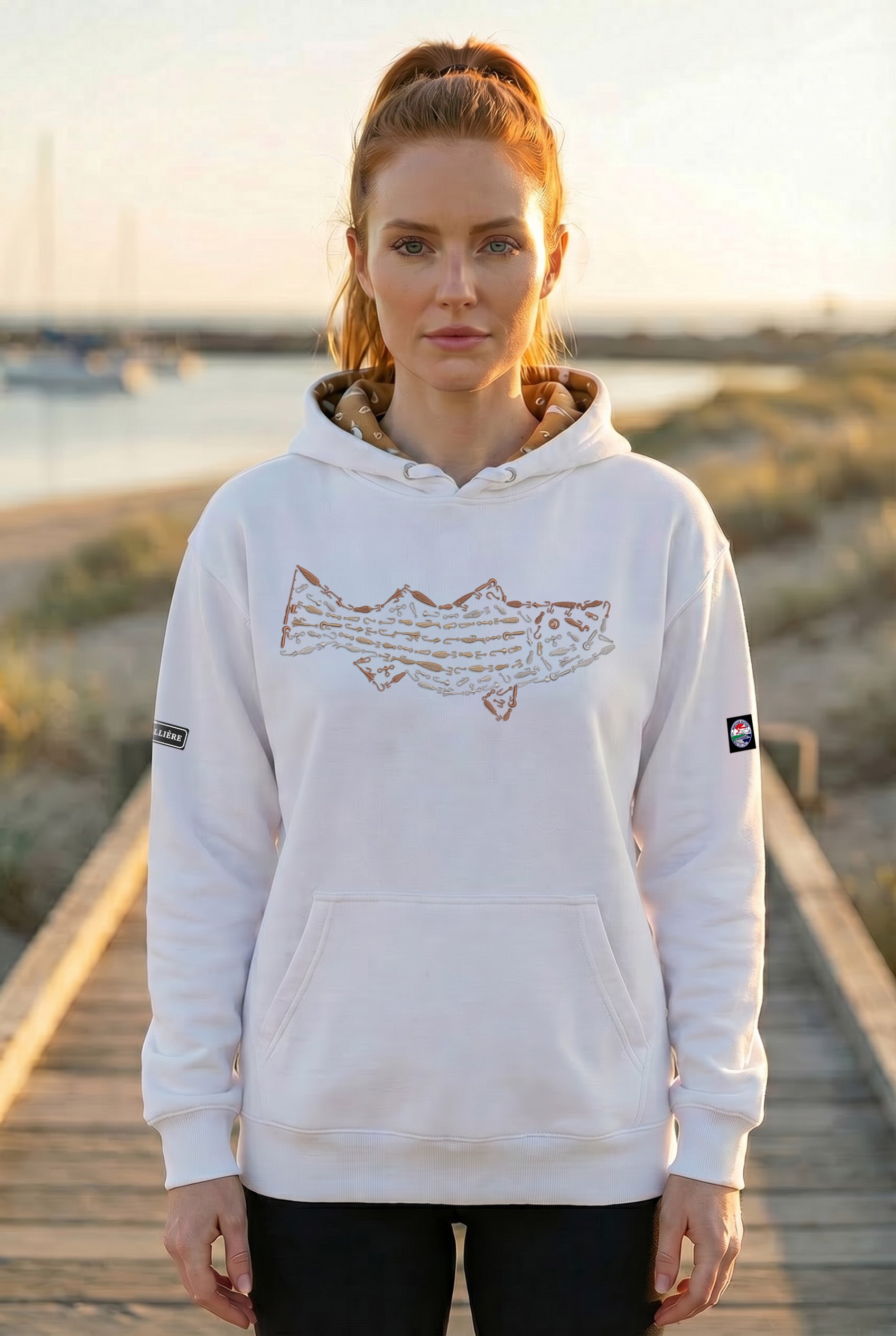 MONTAUK EDITION GRAPHIC PRINT - STRIPED BASS