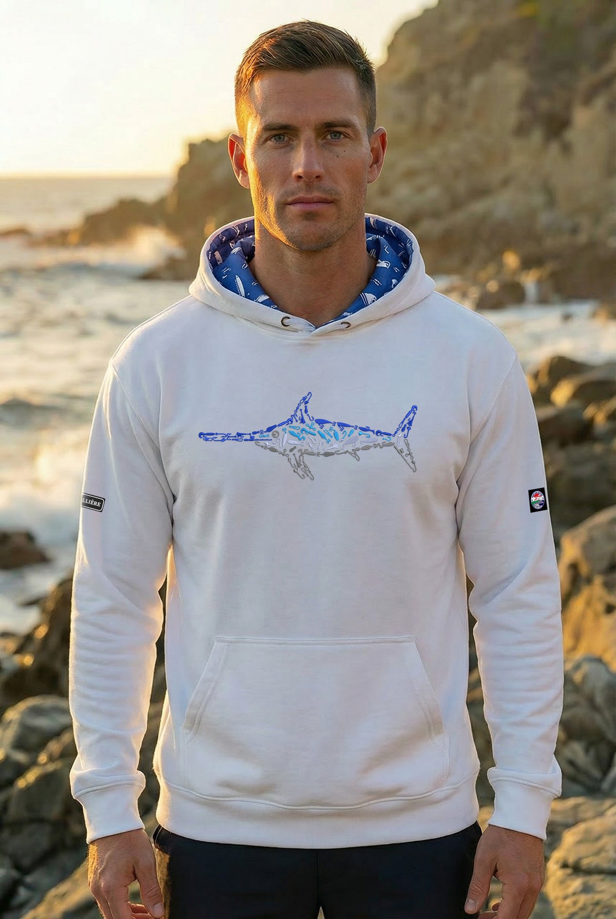 Montauk Edition Embroidered Swordfish Hoodie