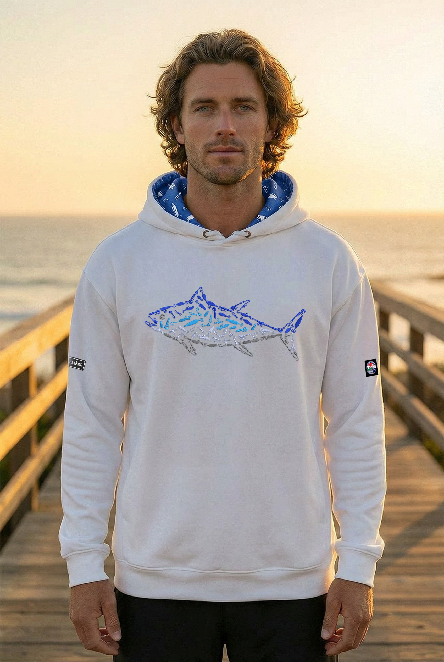 Montauk Edition Embroidered Tuna Hoodie