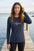 Womens Pink Swordfish Lightweight Wicking UV Pro LS Tee