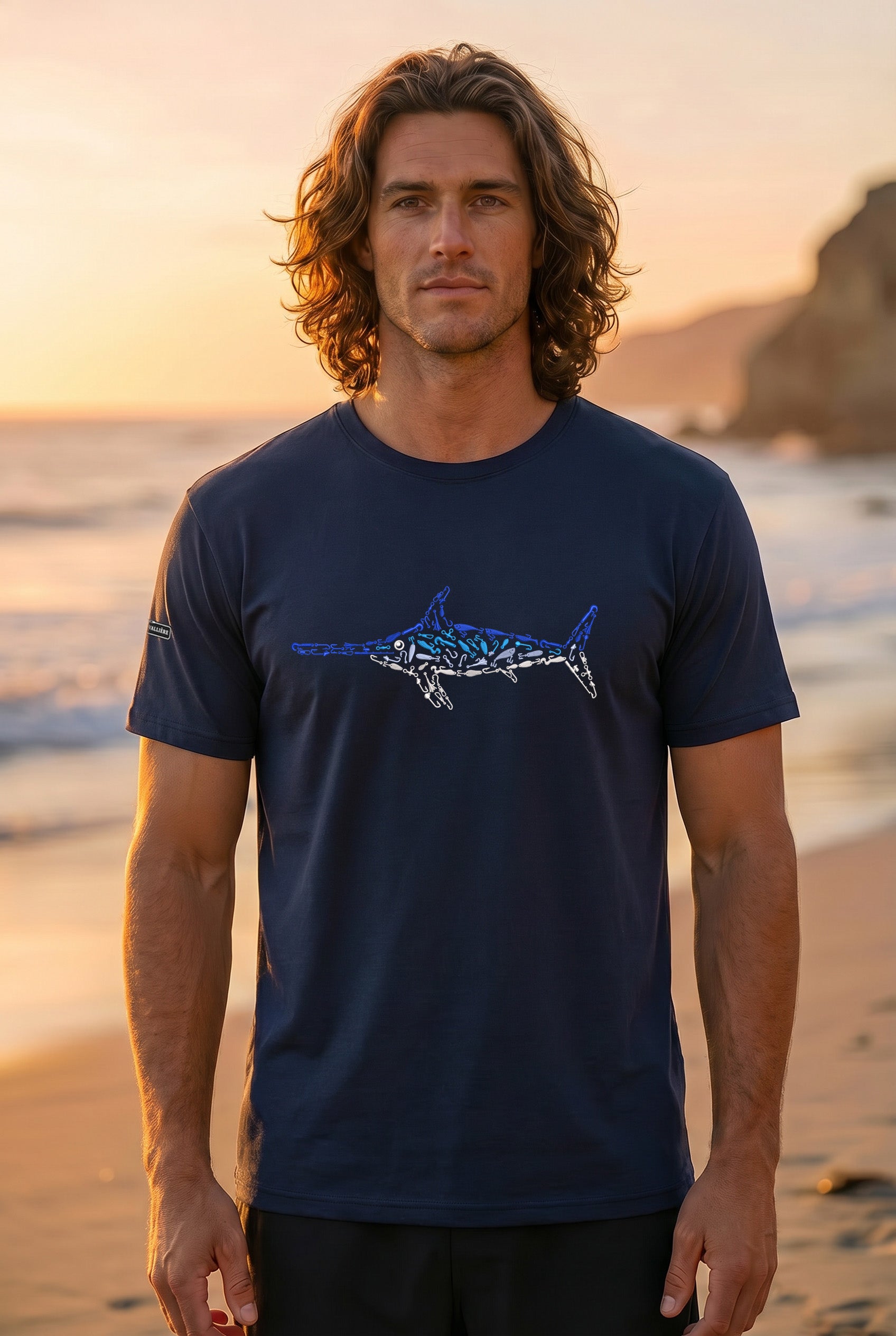 Premium Signature Tee - Swordfish