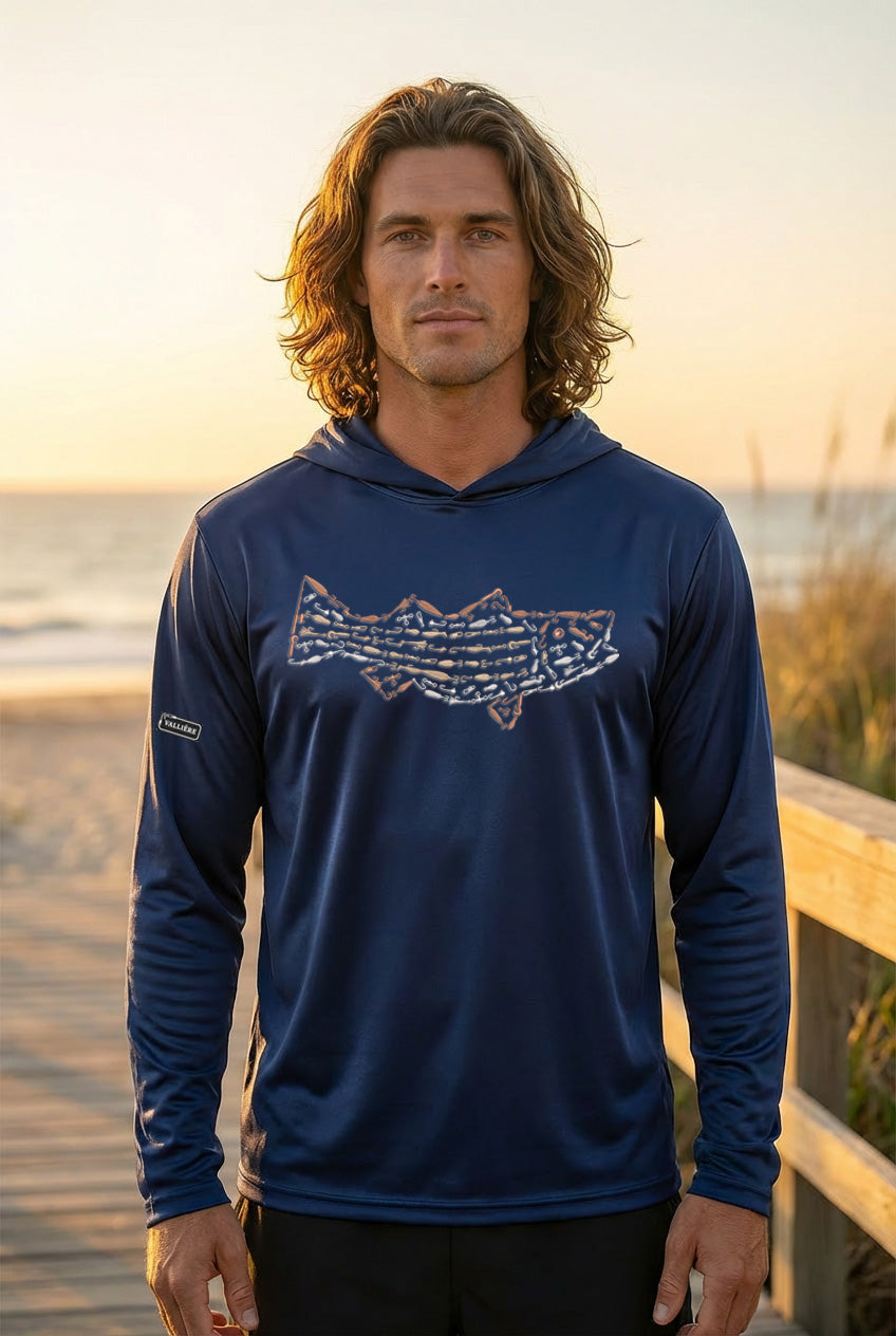 Striped Bass Bahama Performance Hooded