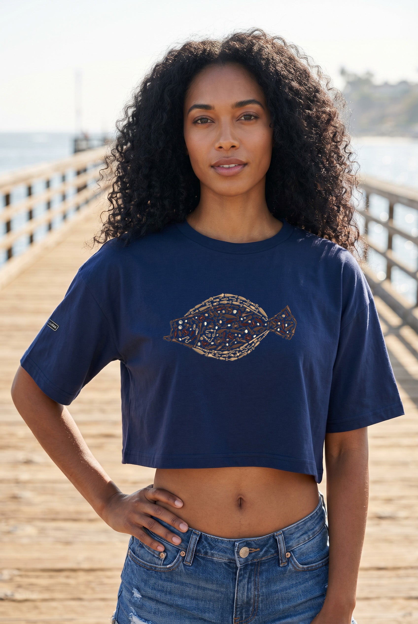 Signature Crop Tee - Fluke