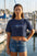 Signature Crop Tee - Swordfish