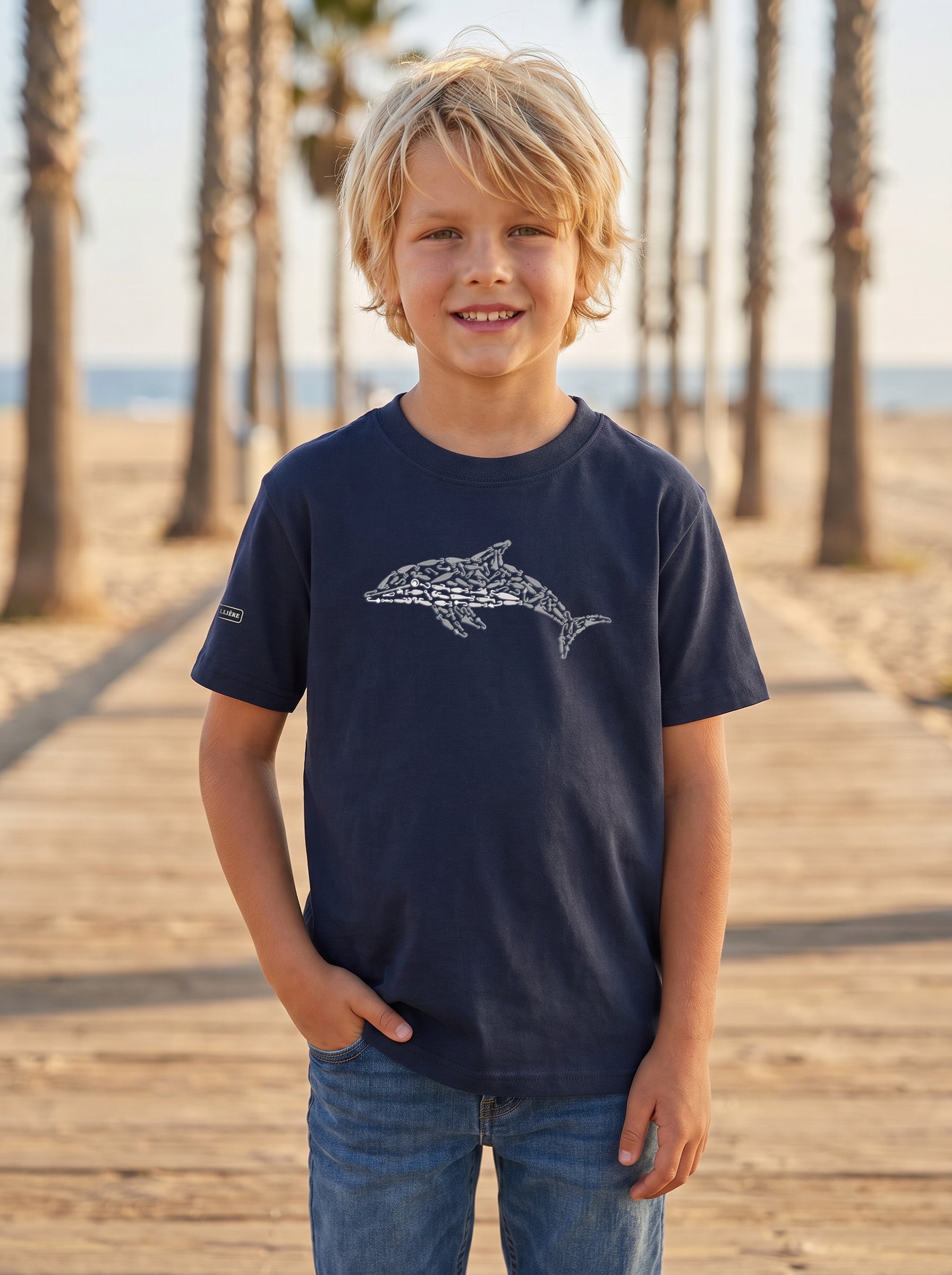 Youth Dolphin Cotton Tee