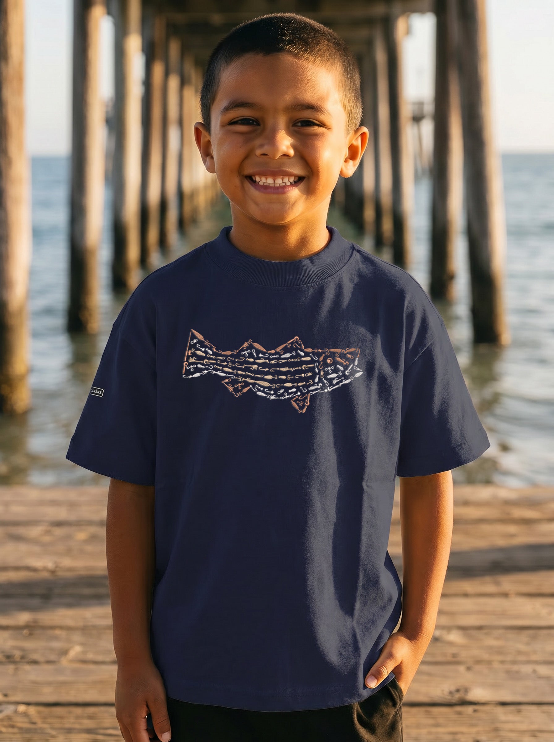 Striped Bass Youth Cotton Tee