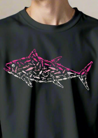 Oversized Pink Tuna T-Shirt