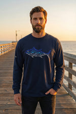 Premium Signature Long Sleeve Tee - Tuna — Graphic Print