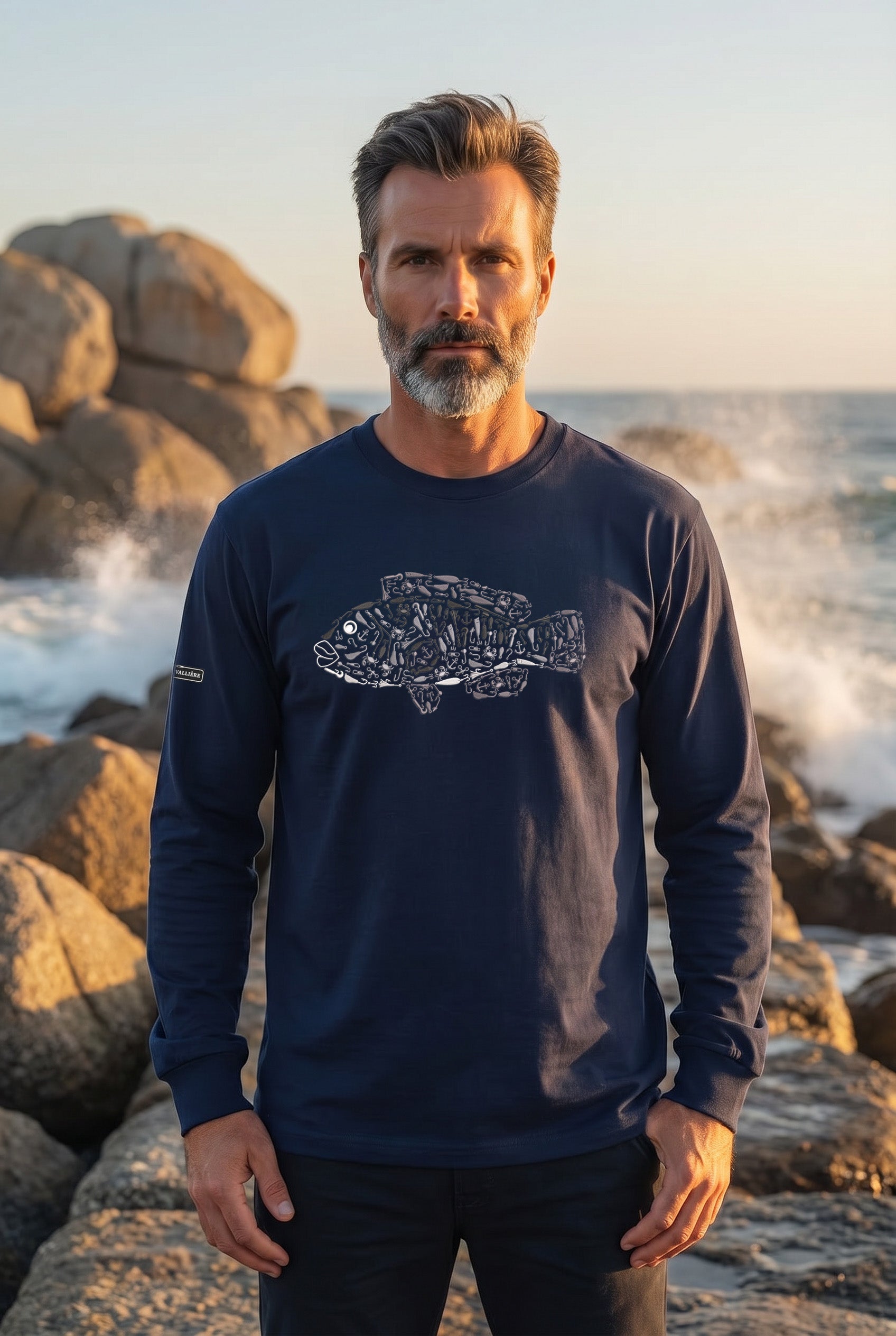 Premium Signature Long Sleeve Tee - Tautog