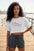 Womens "Hook & Line" Wave Wash Shorts