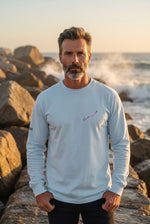 Premium Signature Long Sleeve Tee - Hook & Line - Embroidered