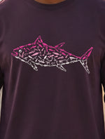 Premium Signature Long Sleeve Tee - Pink Tuna — Graphic Print